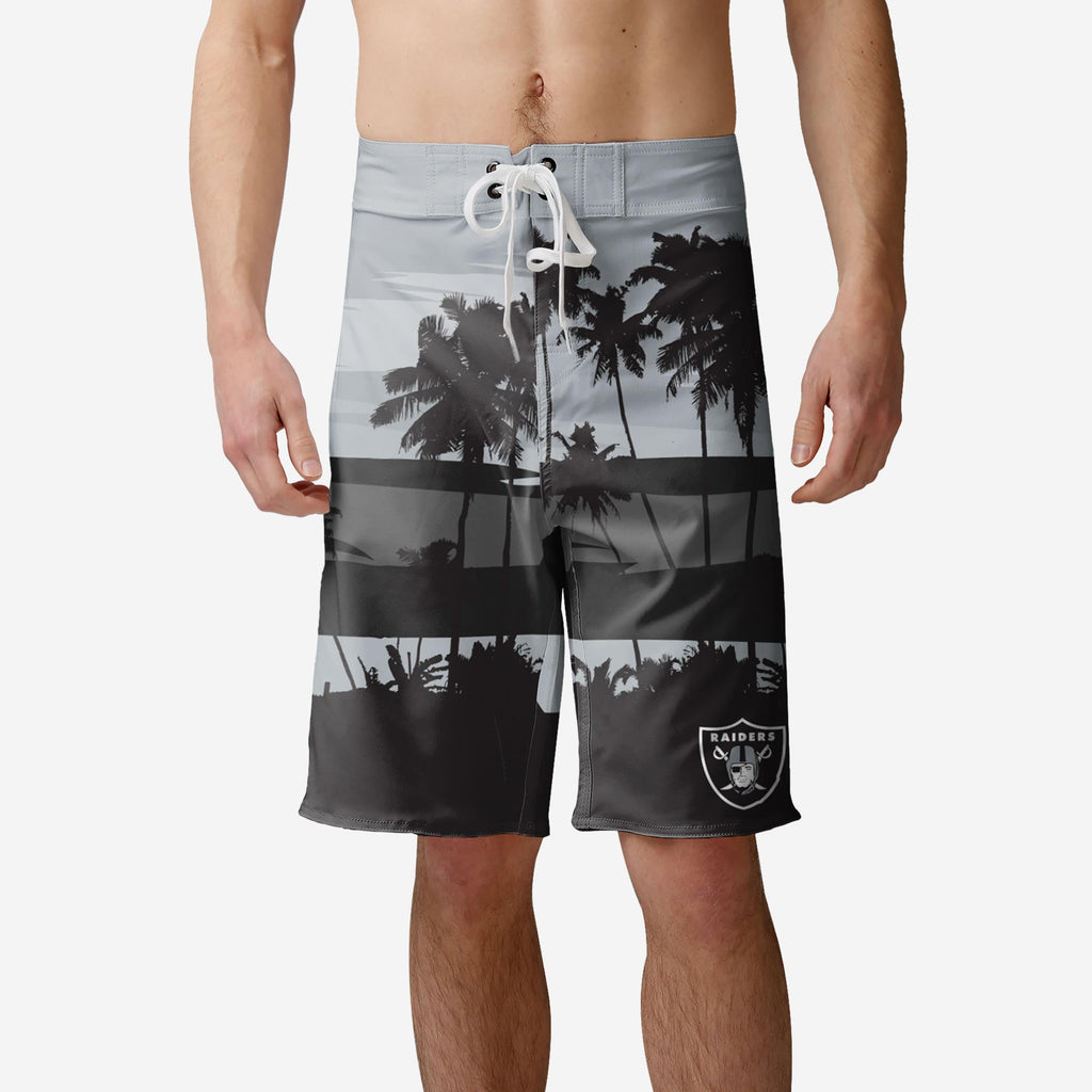 Las Vegas Raiders Sunset Boardshorts FOCO S - FOCO.com