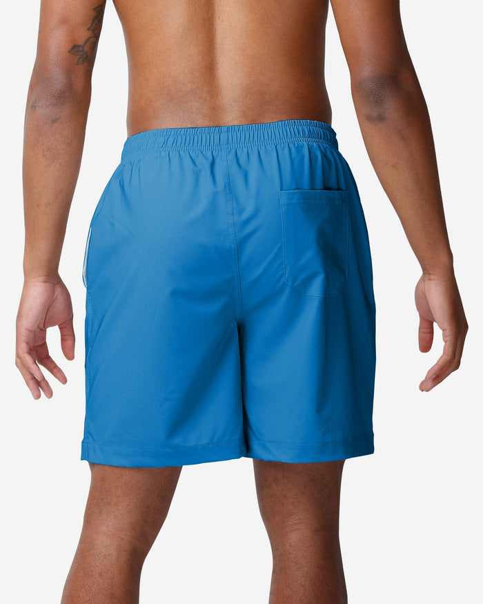 Los Angeles Chargers Solid Wordmark Traditional Swimming Trunks FOCO - FOCO.com