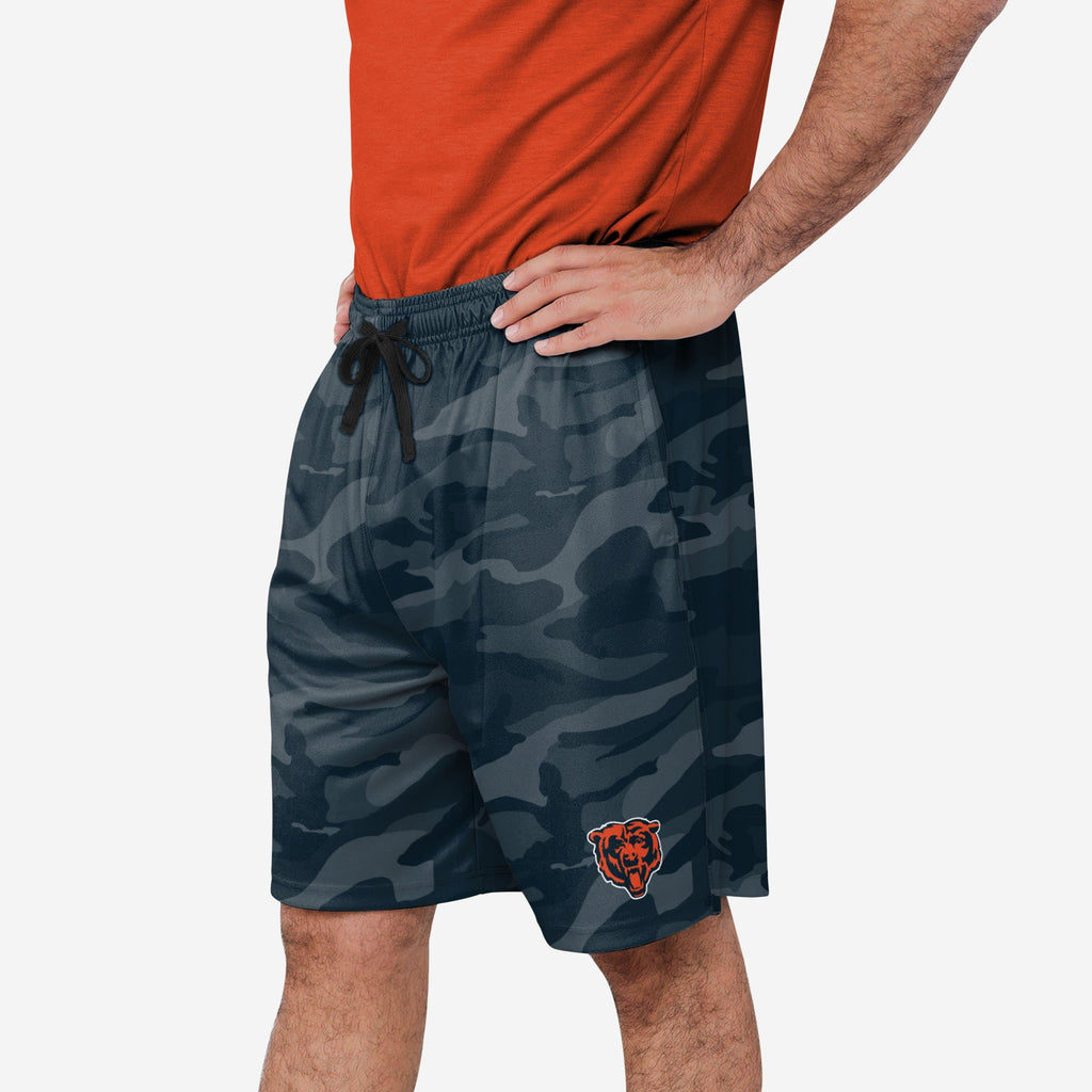Chicago Bears Cool Camo Training Shorts FOCO S - FOCO.com
