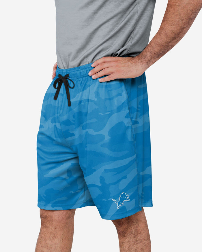 Detroit Lions Cool Camo Training Shorts FOCO S - FOCO.com