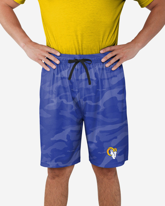 Los Angeles Rams Cool Camo Training Shorts FOCO - FOCO.com