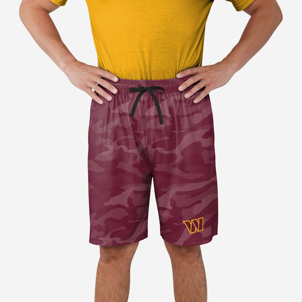 Washington Commanders Cool Camo Training Shorts FOCO S - FOCO.com
