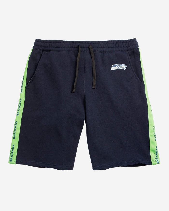 Seattle Seahawks Lazy Lounge Fleece Shorts FOCO - FOCO.com