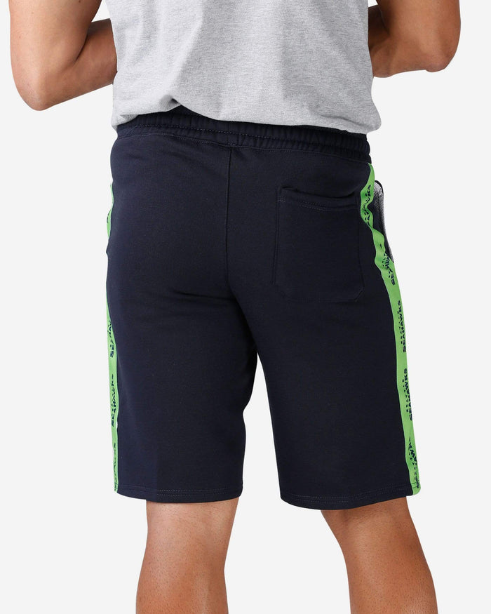 Seattle Seahawks Lazy Lounge Fleece Shorts FOCO - FOCO.com