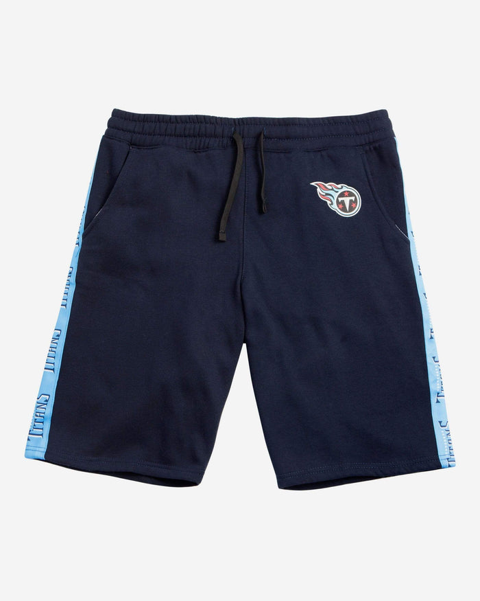 Tennessee Titans Lazy Lounge Fleece Shorts FOCO - FOCO.com