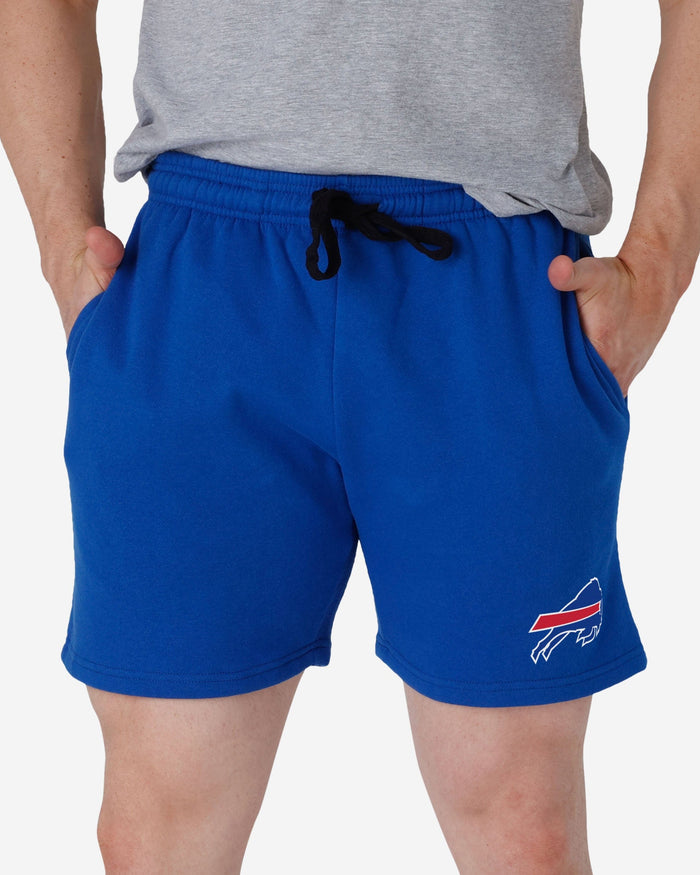 Buffalo Bills Solid Fleece Shorts FOCO S - FOCO.com