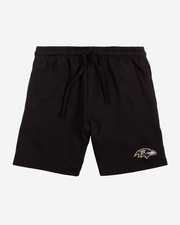Baltimore Ravens Solid Fleece Shorts FOCO - FOCO.com