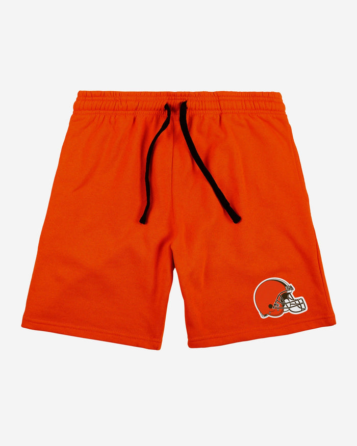 Cleveland Browns Solid Fleece Shorts FOCO - FOCO.com