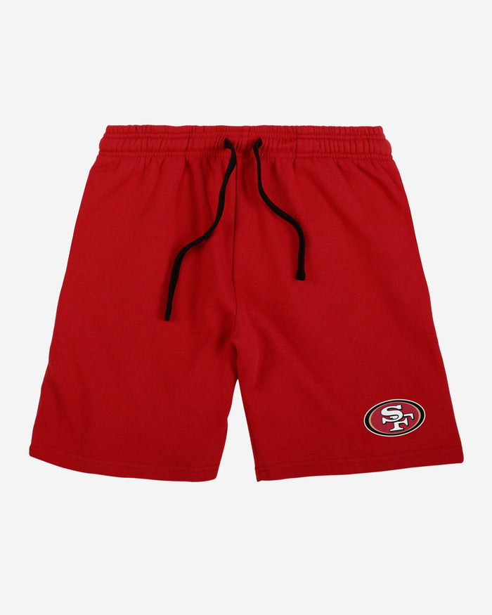 San Francisco 49ers Solid Fleece Shorts FOCO - FOCO.com