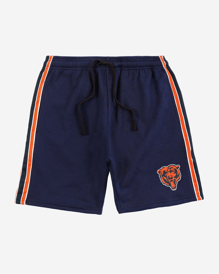 Chicago Bears Side Stripe Fleece Shorts FOCO - FOCO.com