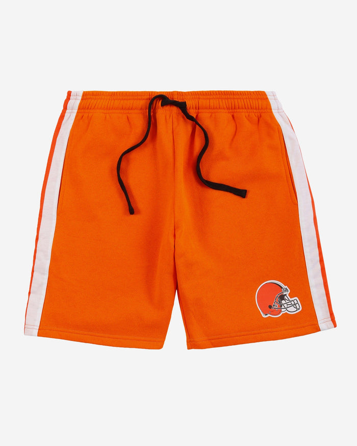 Cleveland Browns Side Stripe Fleece Shorts FOCO - FOCO.com