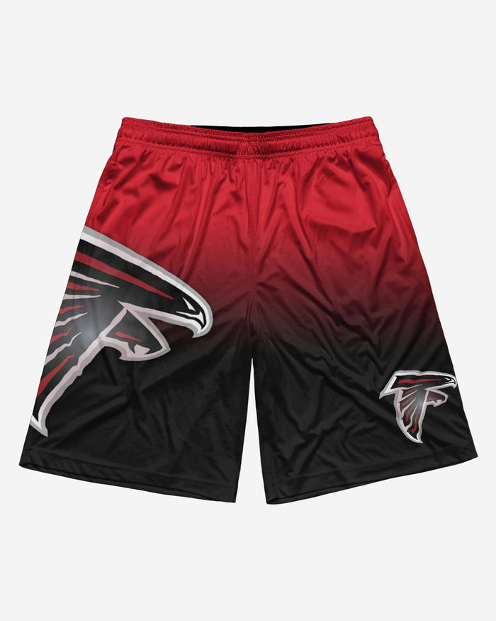 Atlanta Falcons Gradient Big Logo Training Shorts FOCO - FOCO.com