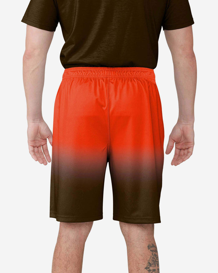 Cleveland Browns Game Ready Gradient Training Shorts FOCO - FOCO.com
