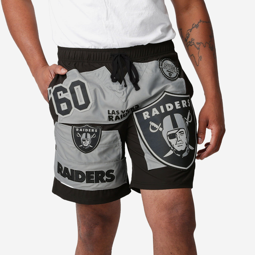 Las Vegas Raiders Ultimate Uniform Shorts FOCO S - FOCO.com