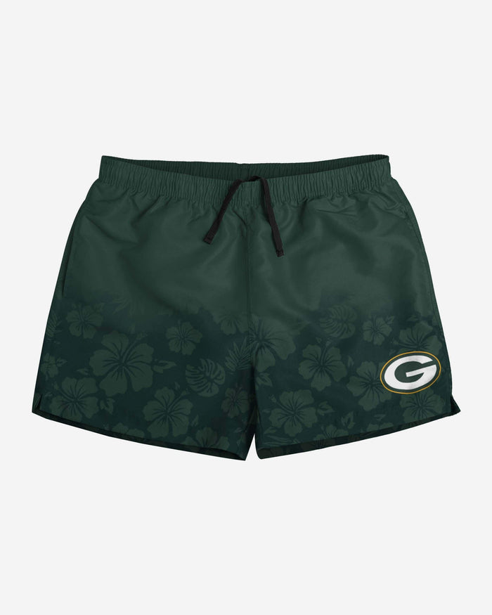 Green Bay Packers Color Change-Up Swimming Trunks FOCO - FOCO.com