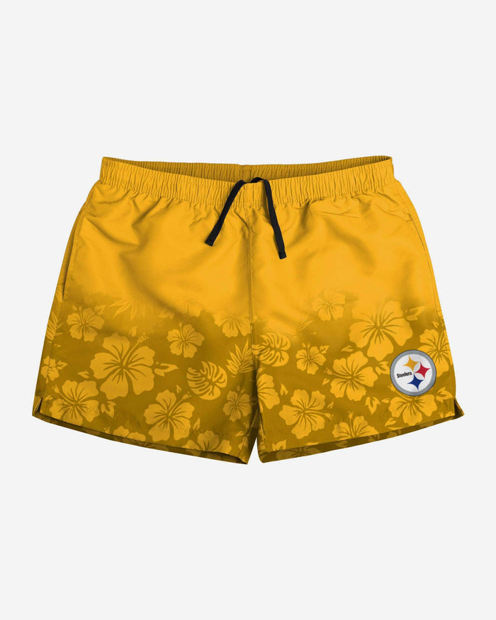 Pittsburgh Steelers Color Change-Up Swimming Trunks FOCO - FOCO.com