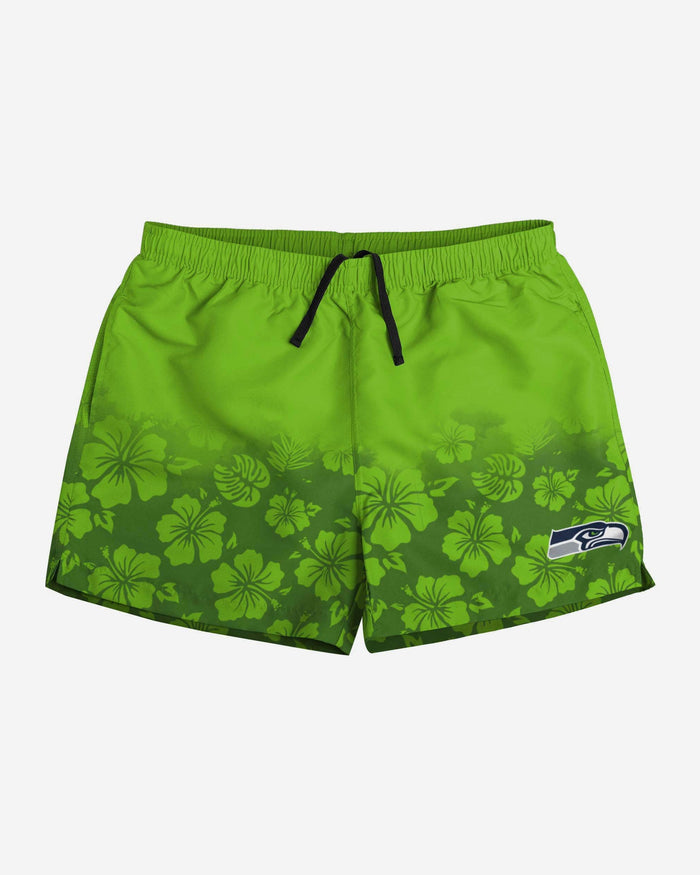 Seattle Seahawks Color Change-Up Swimming Trunks FOCO - FOCO.com