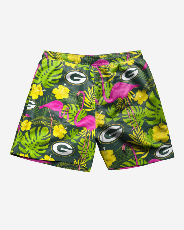 Green Bay Packers Highlights Swimming Trunks FOCO - FOCO.com