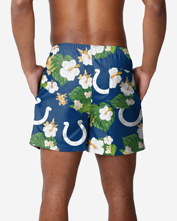 Indianapolis Colts Floral Swimming Trunks FOCO - FOCO.com