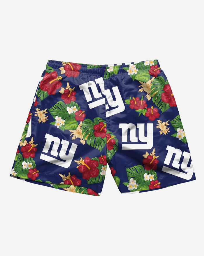 New York Giants Floral Swimming Trunks FOCO - FOCO.com