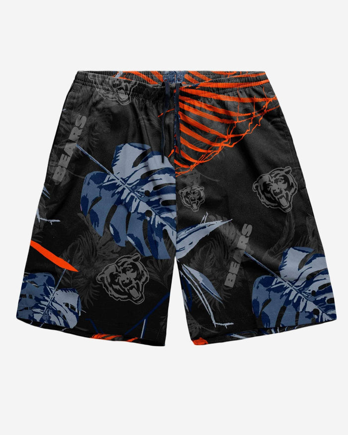 Chicago Bears Neon Palm Shorts FOCO - FOCO.com