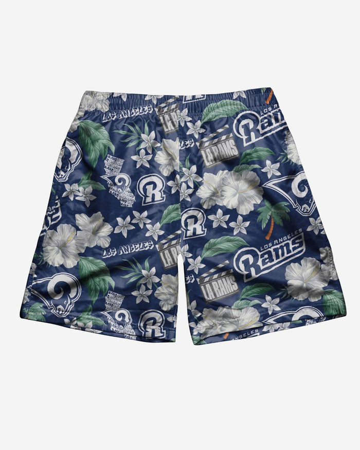 Los Angeles Rams City Style Swimming Trunks FOCO - FOCO.com