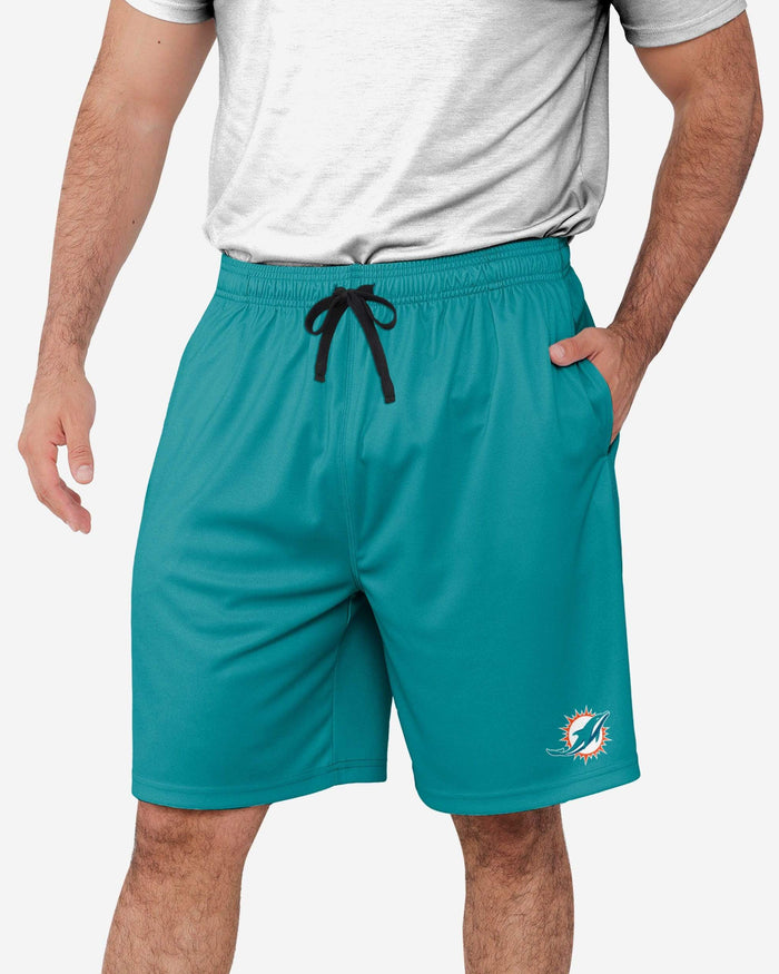 Miami Dolphins Team Workout Training Shorts FOCO S - FOCO.com