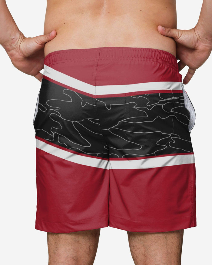 San Francisco 49ers Big Wordmark Swimming Trunks FOCO - FOCO.com