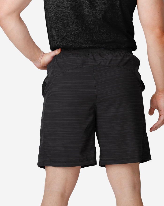 Pittsburgh Steelers Heathered Black Woven Liner Shorts FOCO - FOCO.com