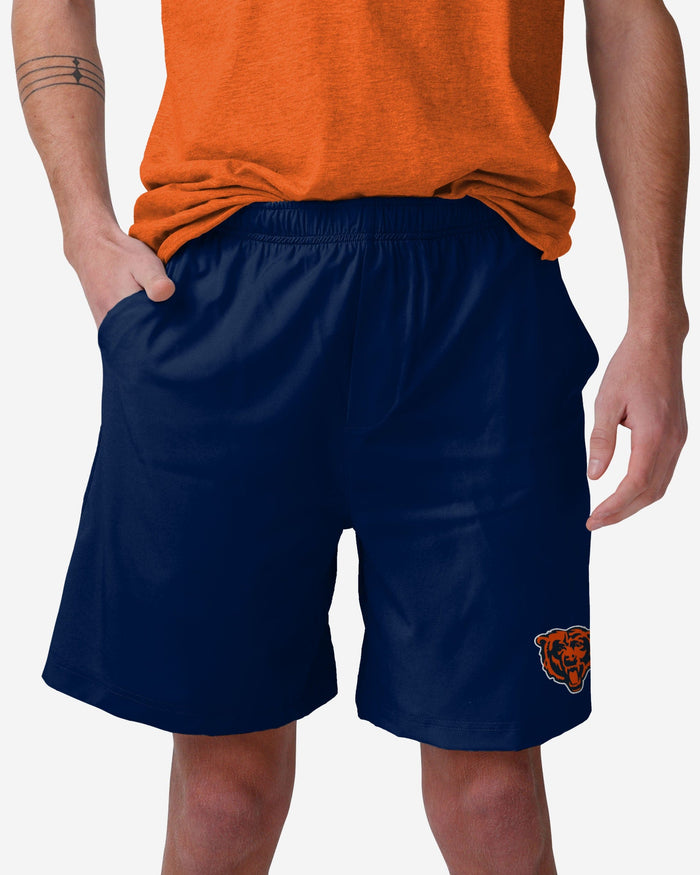 Chicago Bears Solid Woven Shorts FOCO S - FOCO.com