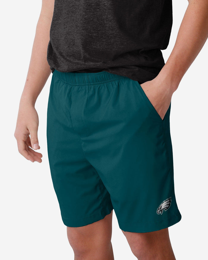 Philadelphia Eagles Solid Woven Shorts FOCO S - FOCO.com