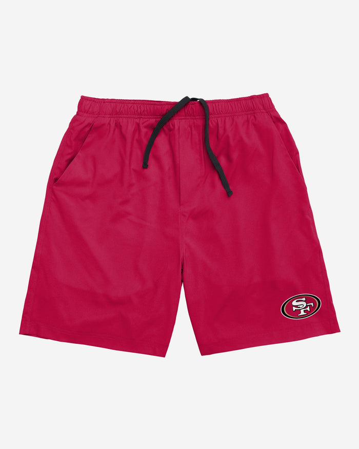 San Francisco 49ers Solid Woven Shorts FOCO - FOCO.com