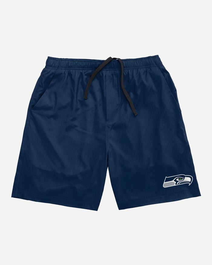 Seattle Seahawks Solid Woven Shorts FOCO - FOCO.com