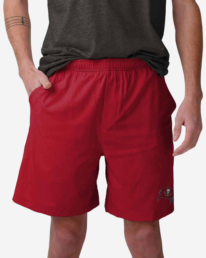 Tampa Bay Buccaneers Solid Woven Shorts FOCO S - FOCO.com