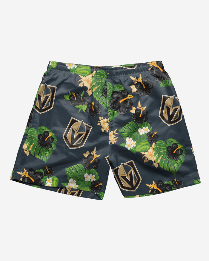Vegas Golden Knights Floral Swimming Trunks FOCO - FOCO.com