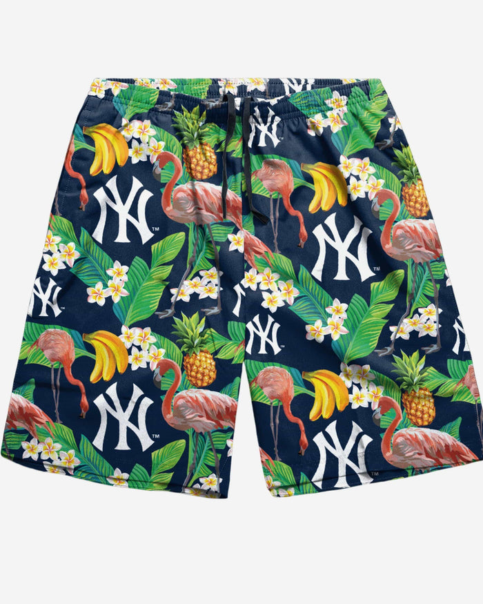 New York Yankees Floral Shorts FOCO - FOCO.com