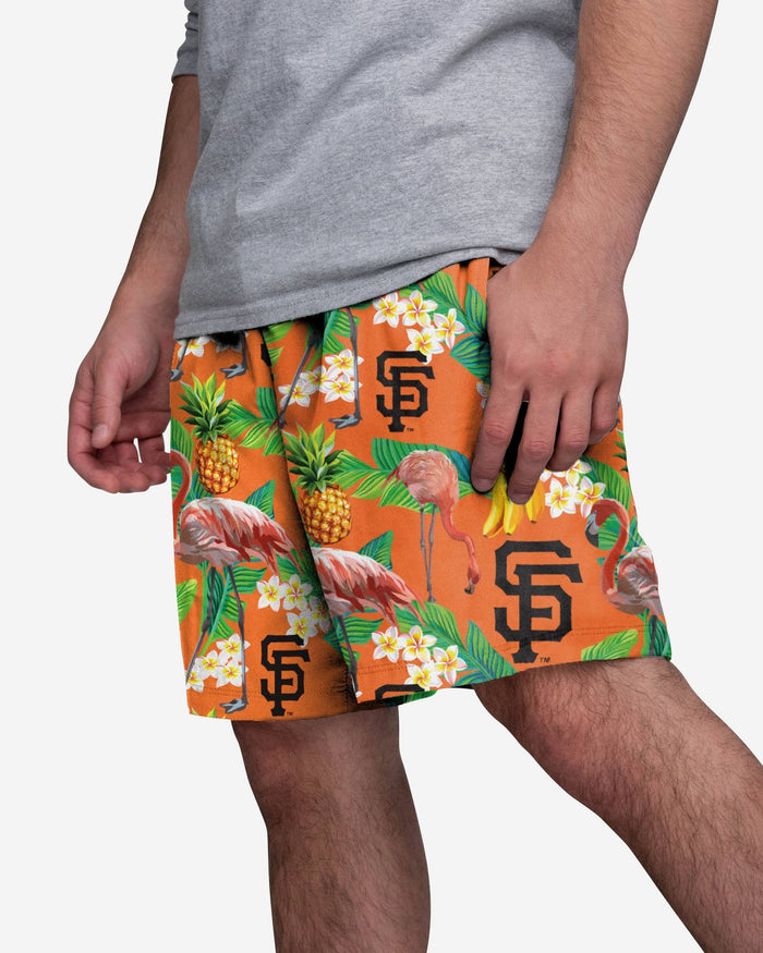 San Francisco Giants Floral Shorts FOCO S - FOCO.com