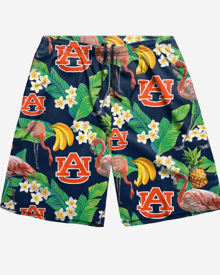 Auburn Tigers Floral Shorts FOCO - FOCO.com