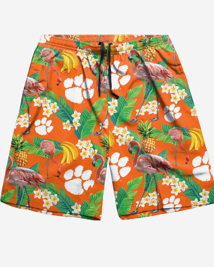 Clemson Tigers Floral Shorts FOCO - FOCO.com