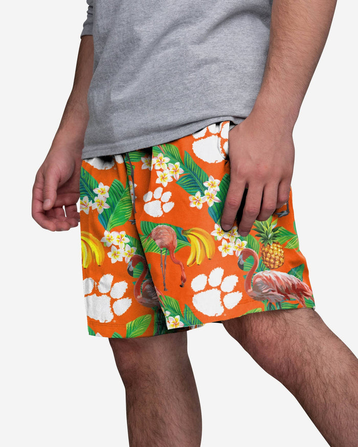 Clemson Tigers Floral Shorts FOCO S - FOCO.com