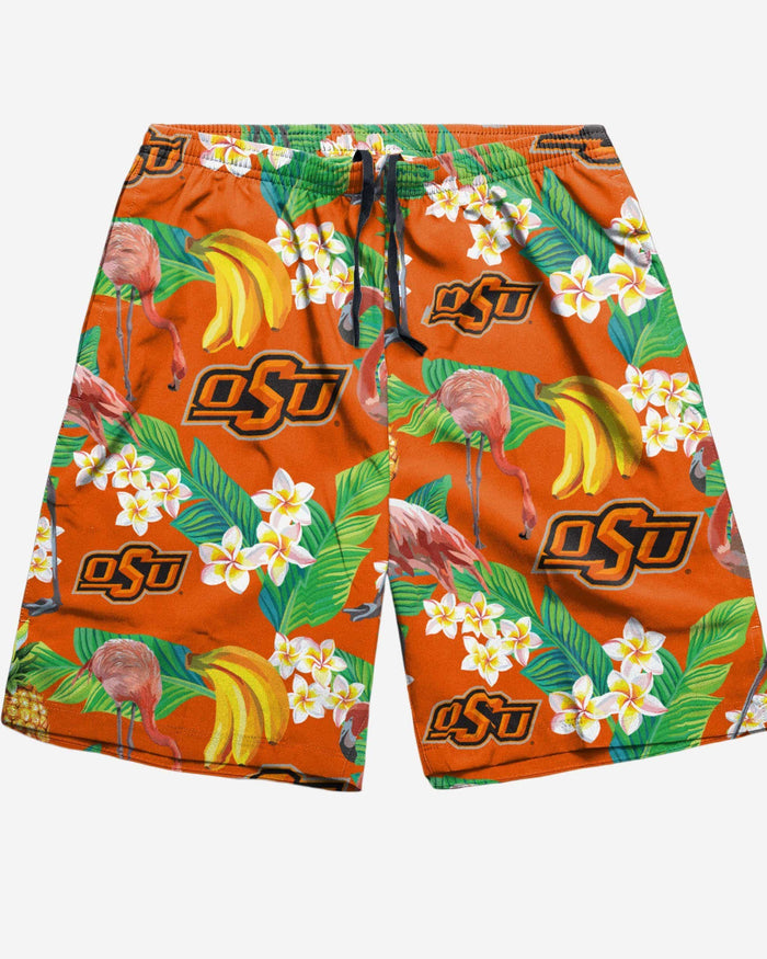 Oklahoma State Cowboys Floral Shorts FOCO - FOCO.com