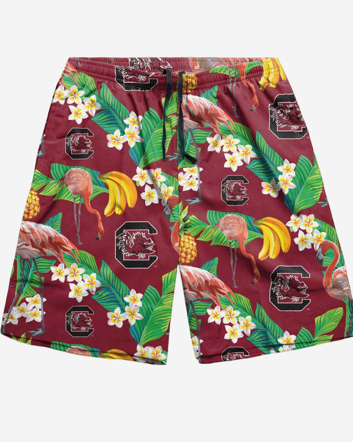South Carolina Gamecocks Floral Shorts FOCO - FOCO.com