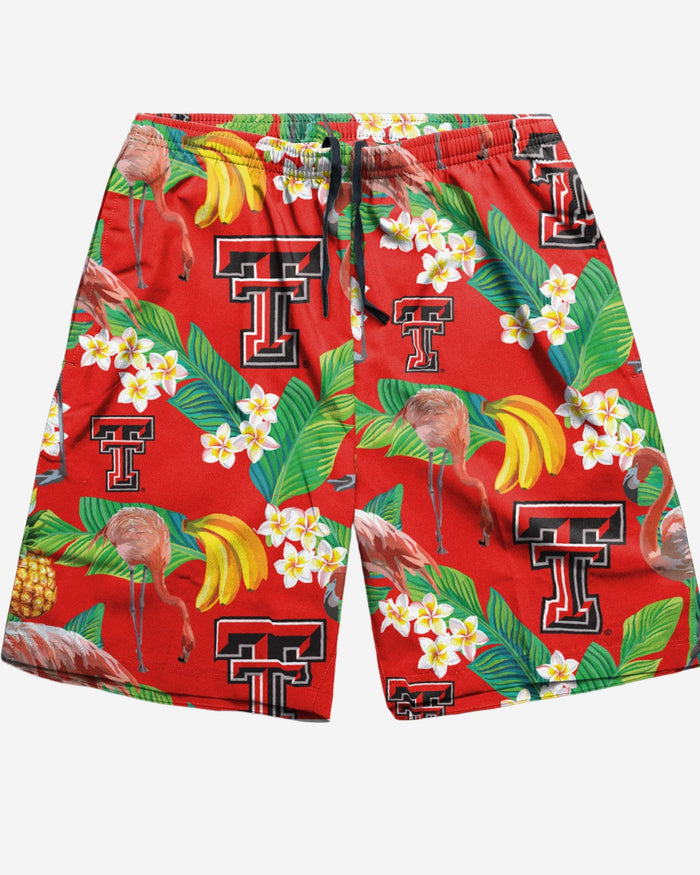 Texas Tech Red Raiders Floral Shorts FOCO - FOCO.com