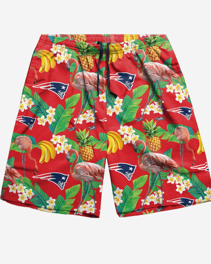 New England Patriots Floral Shorts FOCO - FOCO.com
