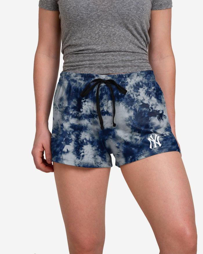 New York Yankees Womens To Tie-Dye For Lounge Shorts FOCO S - FOCO.com
