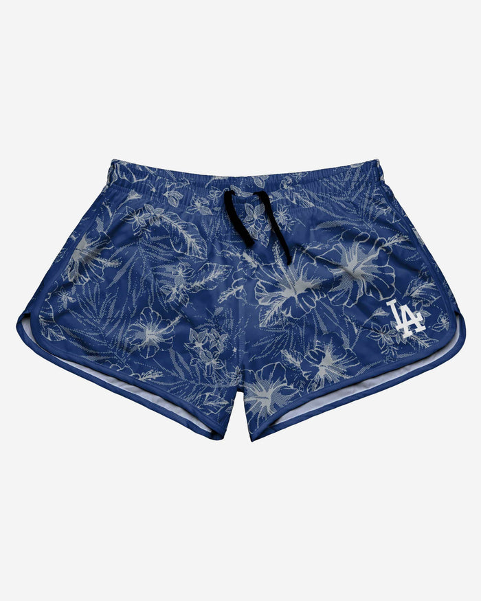 Los Angeles Dodgers Womens Island Vibes Shorts FOCO - FOCO.com