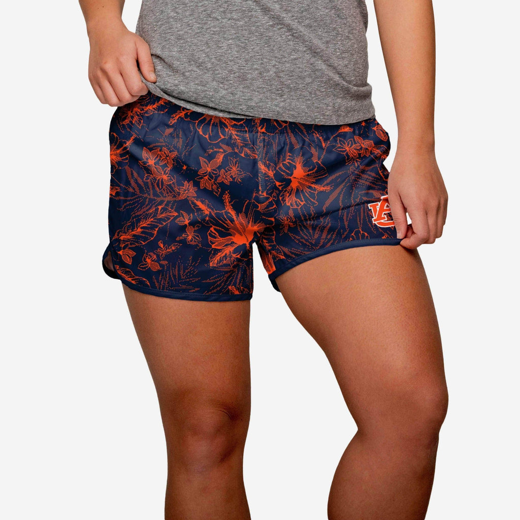 Auburn Tigers Womens Island Vibes Shorts FOCO S - FOCO.com