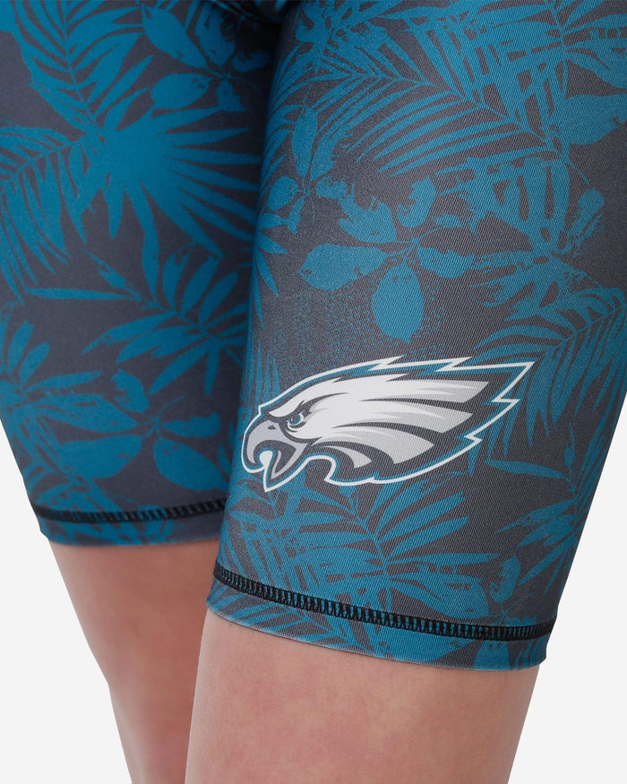 Philadelphia Eagles Womens Floral Bike Shorts FOCO - FOCO.com