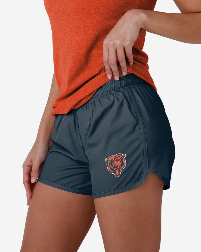 Chicago Bears Womens Solid Running Shorts FOCO S - FOCO.com