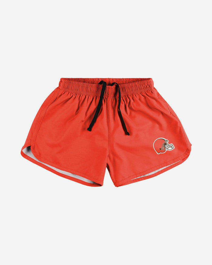 Cleveland Browns Womens Solid Running Shorts FOCO - FOCO.com